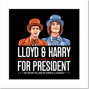 Lloyd Harry 24 For President, Dumb and Dumber Posters and Art